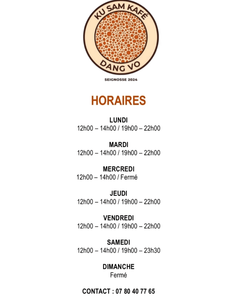 Ku Sam Kafé SEIGNOSSE