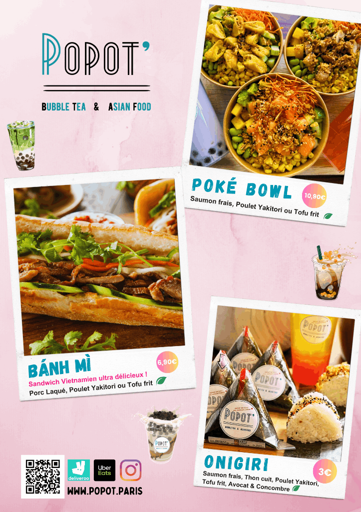 POPOT' Bubble tea & Asian food