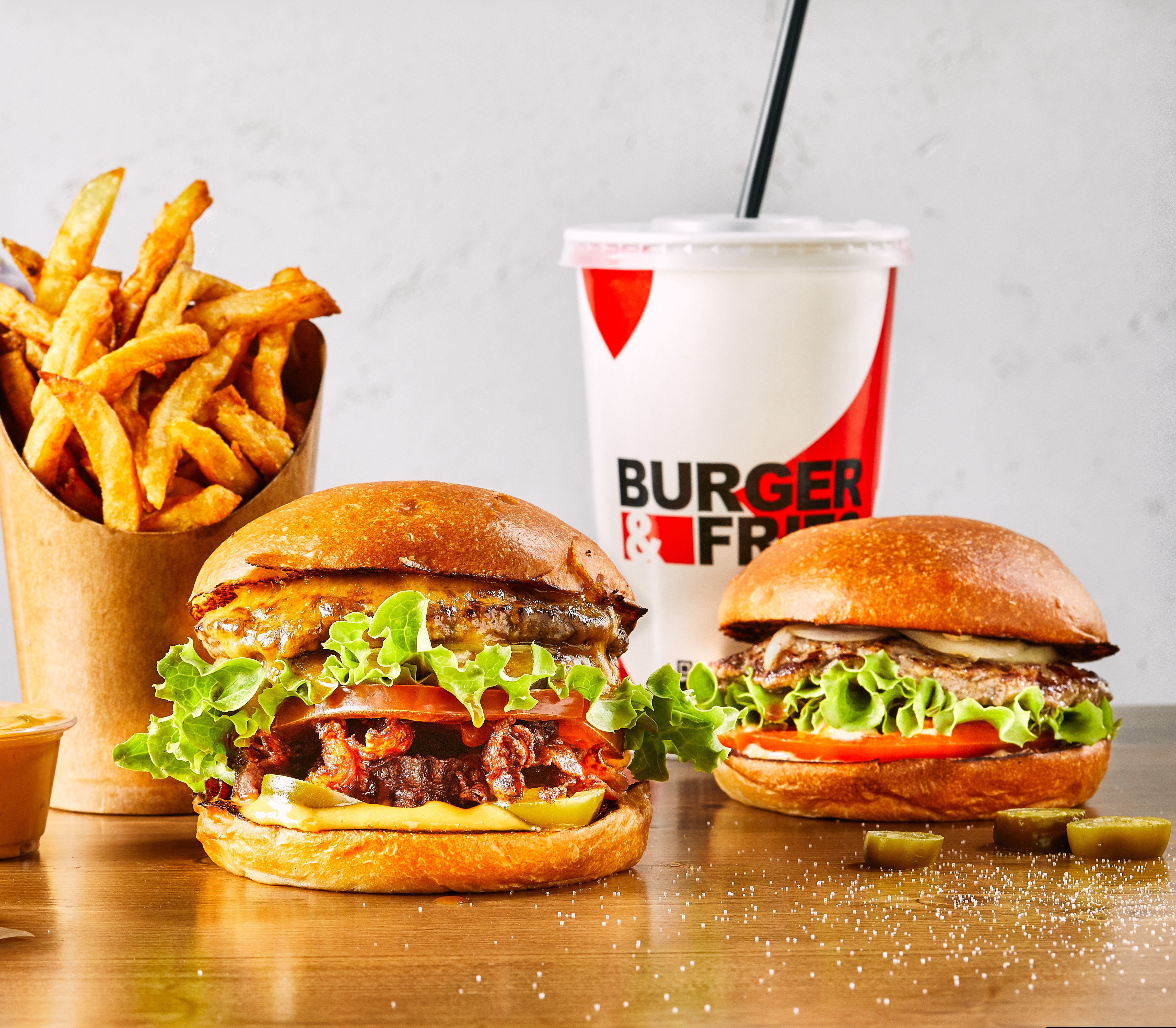 Burger & Fries