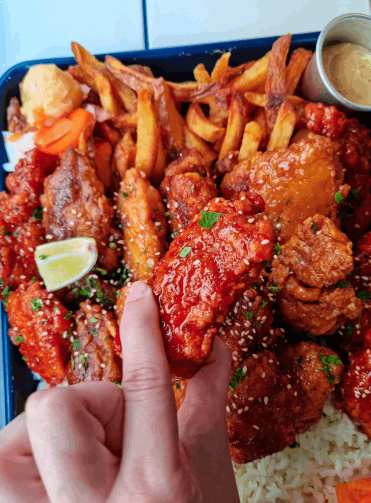 Krispy Korean Chicken I Poulet frit coréen