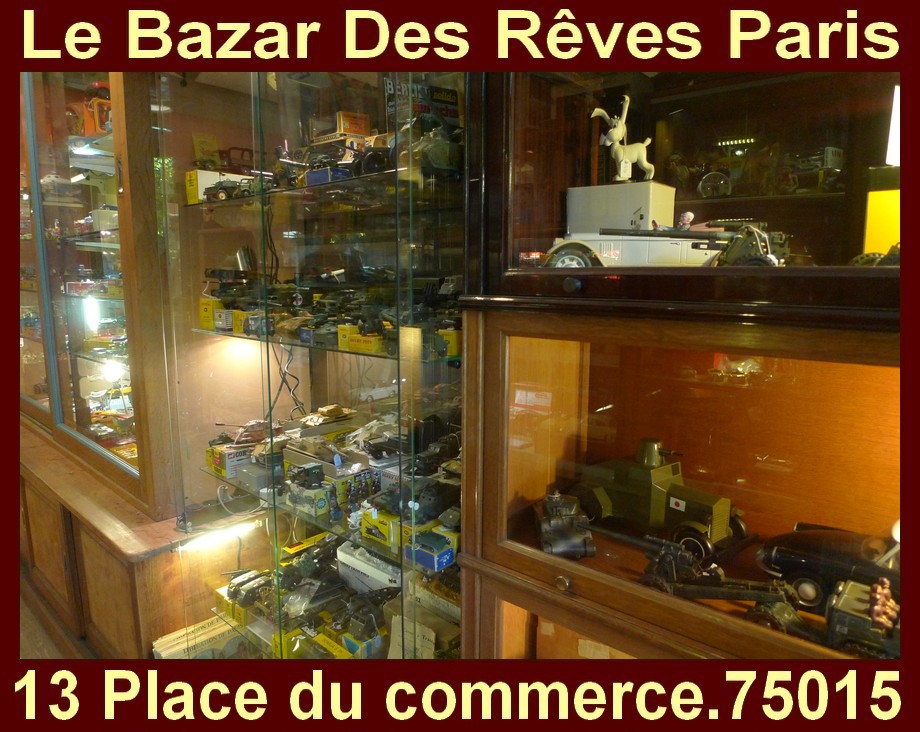 Le Bazar des Rêves. Achat vente jouets anciens.