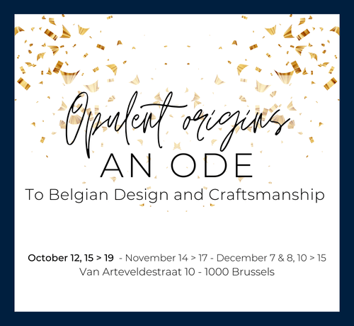 Opulent Origins pop-up (Oct 12,15>19, Nov 14>17, Dec 9,10,11>15)