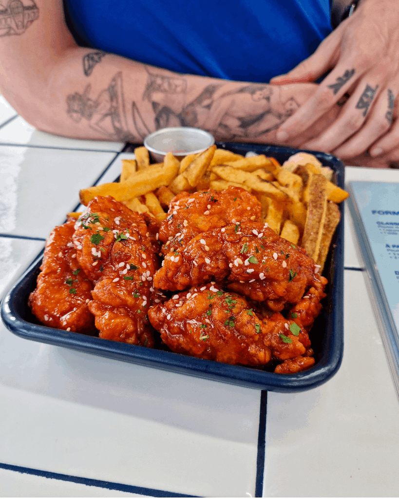 Krispy Korean Chicken I Poulet frit coréen
