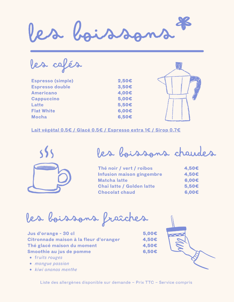 Culottée - Café gourmand